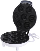 Електрична машинка для пончиків Donut Maker XL - 615 750W 7 штук апарат для приготування і випікання донатів будинку з антипригарним покриттям XL615