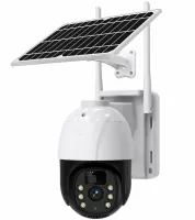 Бездротова вулична IP-камера відеоспостереження TP8 Pro Solar із підтримкою SIM-картки 4G, що живиться від сонячної панелі; поворотна акумуляторна відеокамера, що працює від батареї