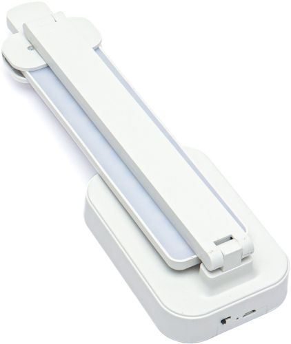 Настільна складна сенсорна лампа Eye Protection Lamp K538 5W світлодіодний розкладний LED світильник 1960 з двома джерелами світла на акумуляторі