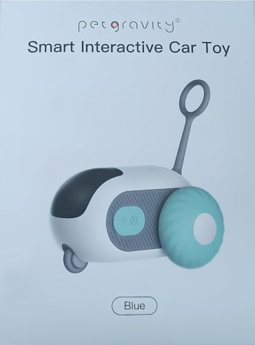 Розумна іграшка бадмінтон для кішок Smart Interactive Car Toy LY - 625 інтерактивна акумуляторна машинка для котів з дистанційним управлінням USB