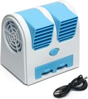 Міні кондиціонер з зволожувачем Mini Fan HB - 0199 настільний портативний вентилятор, зволожувач охолоджувач повітря для дому та офісу 2.5 W USB HB-168