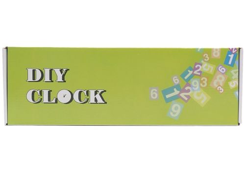 Настінні 3D годинник Diy Clock XZ123 Black Зроби сам від 60 до 90 см великі самоклеючі 3Д годинник об'ємні цифри на стіну для дому, офісу чорні