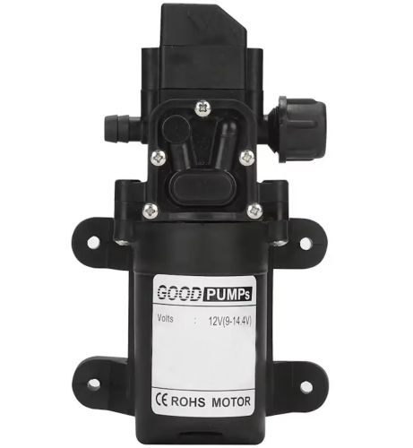Автомобільна мийка високого тиску Power Wash CW-102 12V 100W Мембранний насос DP-537 5,5 л / хв для кемпінгу і миття машини від прикурювача MA-12