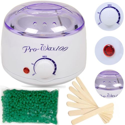 Баночный воскоплав Pro-Wax100 WN-408-1 100W нагреватель для горячего воска, Prowax100 с терморегулятором для депиляции Pro wax 100