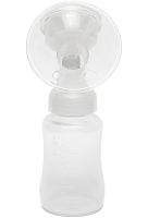 Ручной молокоотсос Manual Massage Breast Pump RH-188 с массажной насадкой, бутылочкой и соской для кормления и хранения грудного молока 150 мл