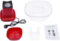 Апарат для приготування попкорну Popcorn Maker KA2018 1200W домашня електрична міні попкорниця, портативний попкорнмейкер від мережі MA - 5 Червоний