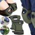 Садові наколінники Knee Pads універсальна захисна пара наколінників з піни для будівництва, городу, ремонтних і садових робіт 23х46 см Хакі