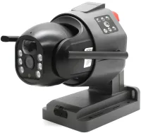 Вулична IP камера відеоспостереження Solar Camera TD35 4G Wifi поворотна відеокамера з трьома лінзами і віддаленим доступом від сонячної панелі TD35-4G