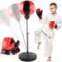 Дитячий боксерський набір Profi Boxing MS-0331 дитяча боксерська підлогова груша з рукавичками на регульованій стійці для боксу 110 см 777-784A