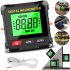 Цифровий кутомір інклінометр Digital Inclinometer VC720 з лазером на 2 лінії і магнітом, електронний лазерний рівень для вимірювання кута нахилу