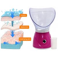 Парова сауна для обличчя Professional Facial Steamer BY-1078 з іонізатором і регулюванням пари, розпарювач для чищення шкіри, прилад для інгаляцій