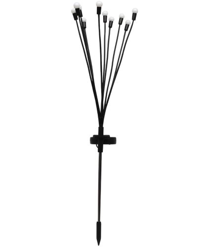 Вуличний садовий світильник Solar Firefly Lamp MH-1018 Світлячки 2 шт. 70 см гнучкі декоративні RGB ліхтарики 10 LED світлодіодів на сонячній батареї