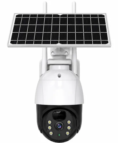 Бездротова вулична IP-камера відеоспостереження TP8 Pro Solar із підтримкою SIM-картки 4G, що живиться від сонячної панелі; поворотна акумуляторна відеокамера, що працює від батареї