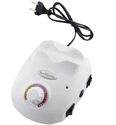 Машинка фрезер для манікюру і педикюру Beauty Nail DM-502 35000 оборотів, електричний апарат для обробки нігтів з насадками і педаллю