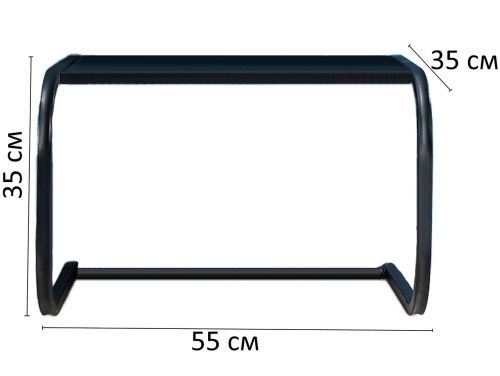 Настольная полка стеллаж для микроволновки Multifunctional Microwave rack AND979, Кухонный органайзер над микроволновой СВЧ печью для мелочей Черная