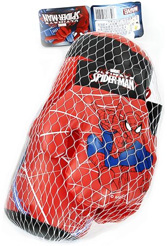Ігровий Боксерський набір Disney Marvel Spiderman Kids Boxing Set дитяча підвісна груша з рукавички, комплект для відпрацювання ударів для боксу від 3-х років людина павук
