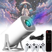 Портативний проектор HD Projector 3D Game Game S40 Max світлодіодний ігровий проектор із джойстиками та пультом 4K домашній кінотеатр із Wi-Fi USB 1.8 ГГц