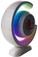 Портативный ночник с караоке Lightshow YS-110 настольная беспроводная лампа с Bluetooth колонкой, двумя микрофонами и светодиодной RGB подсветкой