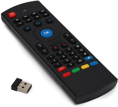 Аеромиша з клавіатурою ДУ Air Mouse Keyboard MX3 пульт дистанційного керування з мікрофоном і гіроскопом для Smart-TV, Android TV Box, ПК 2.4G