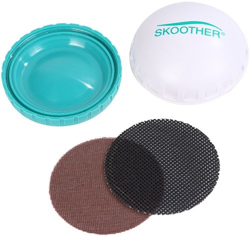 Ручна пемза для огрубілої шкіри Skoother Skin Smoother ML-103 засіб для розгладження і видалення мозолів і натоптишів зі змінними насадками