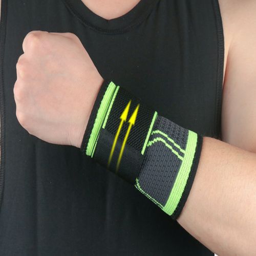Фіксатор променезап'ясткового суглоба Sibote Wristbands ST-2505 еластичний бандаж від розтягувань лангетка на кисть рук зап'ястя з фіксуючим ременем