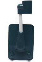 Настінний тримач для душової лійки Shower Holder AND - 129 універсальне обертові кріплення з 2 гачками для ручного душу на присоску у ванну