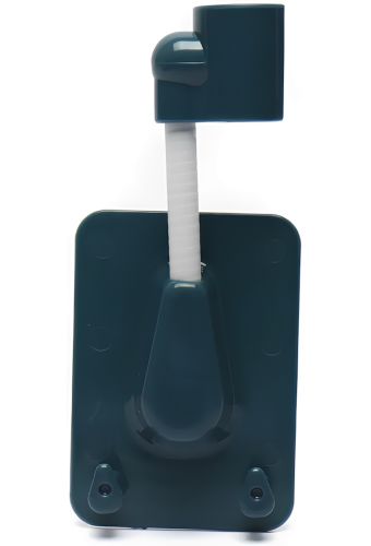 Настінний тримач для душової лійки Shower Holder AND - 129 універсальне обертові кріплення з 2 гачками для ручного душу на присоску у ванну