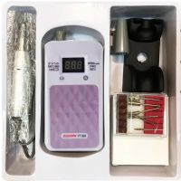 Професійний акумуляторний фрезер для манікюру і педикюру Portable Nail Drill YT-928 35000rpm обертів, апарат для обробки нігтів з насадками