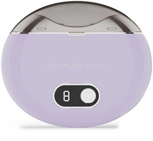 Автоматична електропилка тример для стрижки нігтів R6Y8 Nail Clipper AND263 акумуляторна пилка MAG-654, електричні кусачки з дисплеєм USB