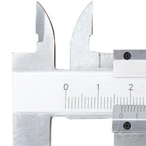 Механический штангенциркуль с глубиномером Vernier Caliper KC-A150 0-150mm в кейсе, Штангенциркуль 15 см для внешних и внутренних измерений из стали