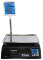 Торгові електронні ваги до 50 кг Domotec MS-308 зі стійкою MATARIX MX-411