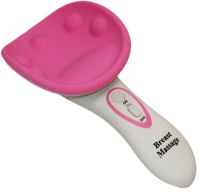 Масажер для збільшення грудей Breast Massage MS - 200 жіночий вібромасажер для відновлення пружності, акумуляторний акупунктурний прилад Рожевий