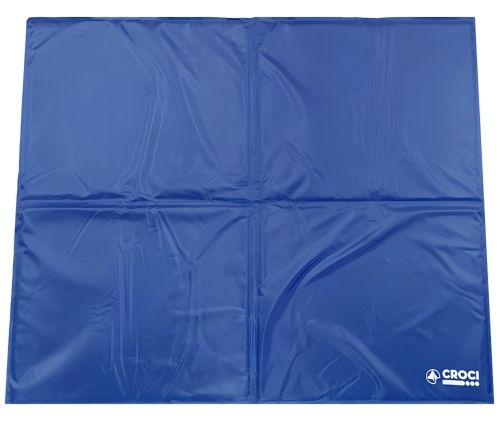Охолоджувальний килимок для тварин Croci Fresh Mat 0252 65х50 см L самоохолоджувальна підлогова підстилка, гелевий мат для охолодження собак і котів