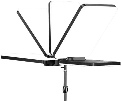 Світлодіодна прямокутна лампа Ring Light RL-24 100W LED прожектор 39x27см 3 режими світіння з пультом ДУ для студійної фото-відео зйомки від мережі