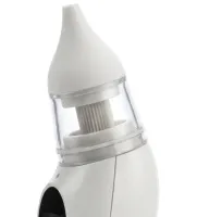 Дитячий акумуляторний назальний аспіратор Baby Nasal Aspirator NS-D1004 — електричний аспіратор для носа з насадками та вбудованою музикою через USB