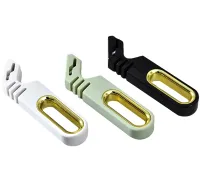 Ручная точилка для кухонных ножей Knife Sharpener NJ-522 4 в 1 настольная механическая ножеточка 5 секунд, точило для ножниц 3 уровня заточки