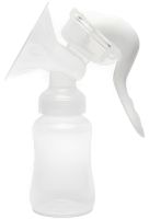 Ручной молокоотсос Manual Massage Breast Pump RH-188 с массажной насадкой, бутылочкой и соской для кормления и хранения грудного молока 150 мл