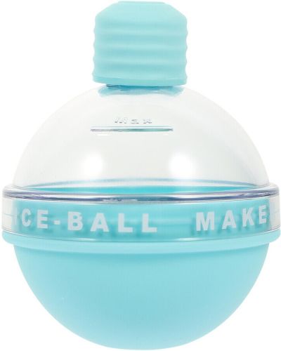 Сферична форма для льоду у вигляді кулі Ice Ball Maker силіконова сфера з лійкою для заморозки і зберігання круглого льоду для коктейлів і віскі
