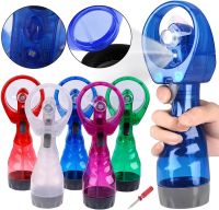 Ручний міні вентилятор з зволожувачем Water Spray Fan HP-8333 2 в 1 зволожувач повітря на батарейках з ємністю для розпилення води 285 мл