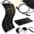 Монокристаллическая гибкая солнечная панель Dusson Flexible Panel 100W 18V складная водонепроницаемая батарея 100Вт раскладной модуль для зарядки