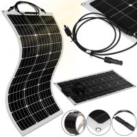 Монокристаллическая гибкая солнечная панель Dusson Flexible Panel 200W 18V складная водонепроницаемая батарея 200Вт раскладной модуль для зарядки