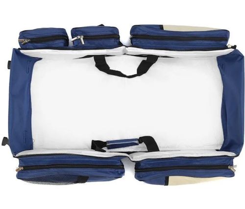 Складна сумка переноска для немовлят Baby Bed and Bag багатофункціональна розкладна сумка-трансформер, ліжко для перенесення малюків до 12 місяців