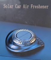 Автомобільний ароматизатор Solar Car Air Freshener дифузор на сонячній батареї і номерною табличкою на приладову панель авто True Paradise
