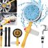 Вращающаяся насадка для шланга Water Blast Cleaner Roto Brush MC-1065 комплект для мойки и чистки с щеткой из микрофибры и резервуаром для авто
