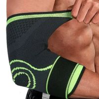 Фіксатор ліктьового суглоба Elbow Support ST - 2506 еластичний бандаж, фіксатор, універсальний спортивний налокітник на лікоть з фіксуючим ременем