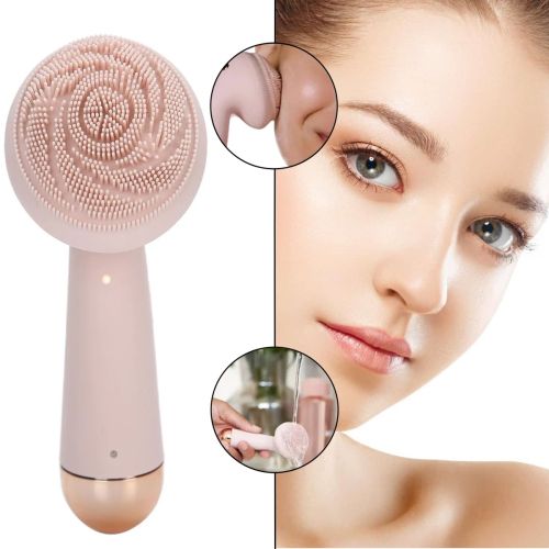 Силіконова очищаюча щітка масажер для чищення особи Finishing Touch Flawless Cleanse косметичний, силіконовий очищувач пір з функцією масажу, 