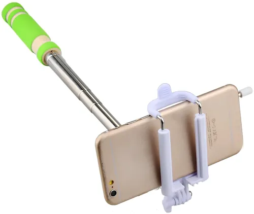 Міні монопод штатив для селфі Mini Monopod Z07-5 E портативна селфі палиця 50 см селфі-монопод з кнопкою і кабелем для Android і IOS від AUX