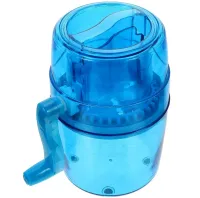 Ручний подрібнювач льоду Ice Shaver RD-125 500 мл механічна міні дробарка 20х13.5х11 см портативний вертикальний криголам для коктейлів і напоїв