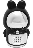 Дитяча електронна скарбничка сейф Space Piggy Bank 8662D з кодовим замком і купюроприймачем, сейф-скарбничка для паперових купюр і монет на батарейках