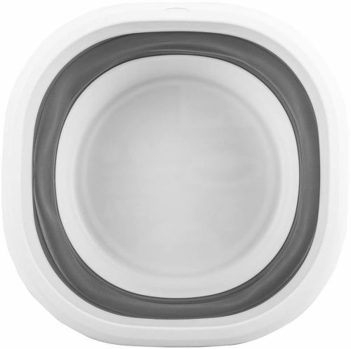 Складная силиконовая корзина для стирки МВМ My Home KP-76 3 л. универсальный раскладной таз, хозяйственная подвесная миска для дома и дачи LY-632